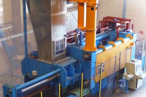 waste extrusion system for waste sorting recycling by Pinette PEI